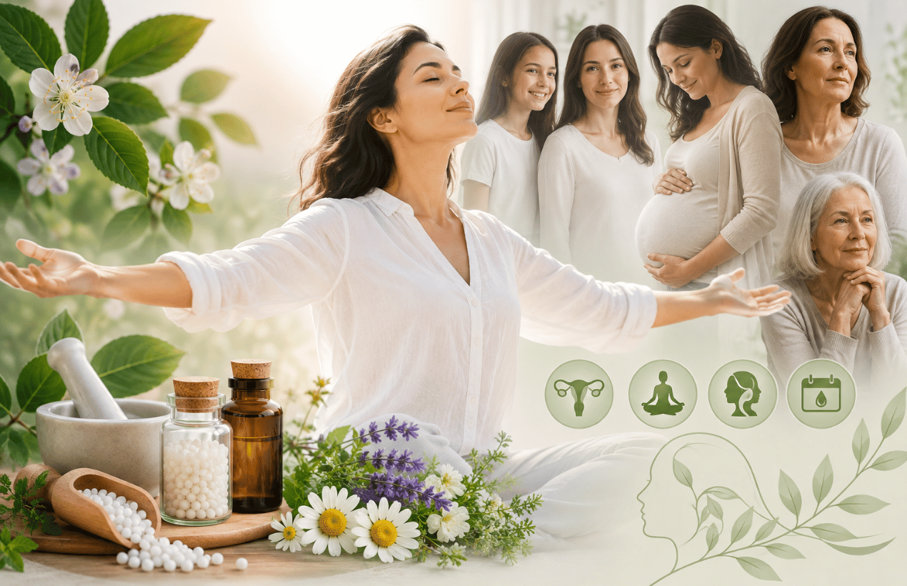 Women’s Wellness Naturally: A Comprehensive Guide to Homeopathy for Common Female Health Concerns
